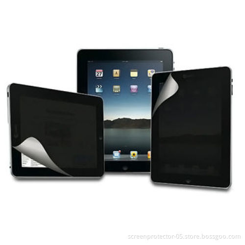 Privacy Screen Protectors for Apple's iPad2, Protects Private Information in Public Places